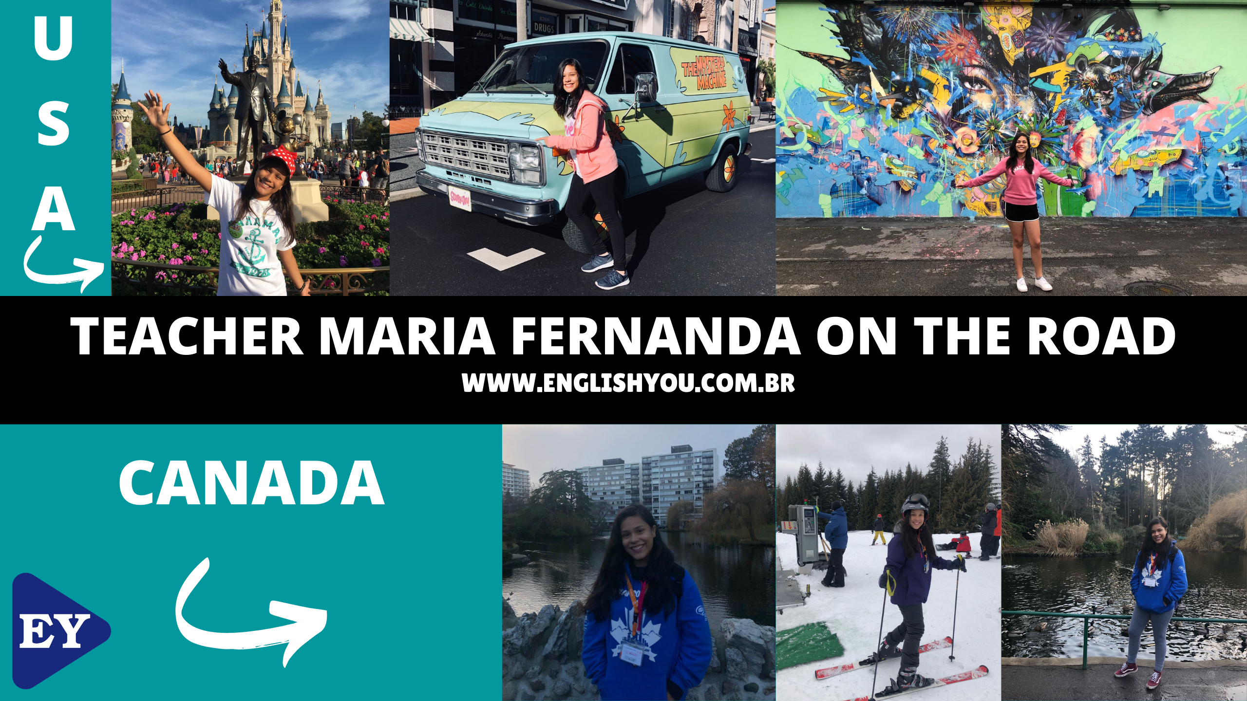 Teacher Maria Fernanda - Canadá + EUA 2018